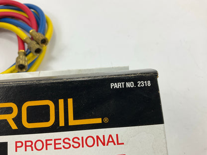 Pyroil 2318 3 Color-Keyed 134a Manifold Hose Set 60''