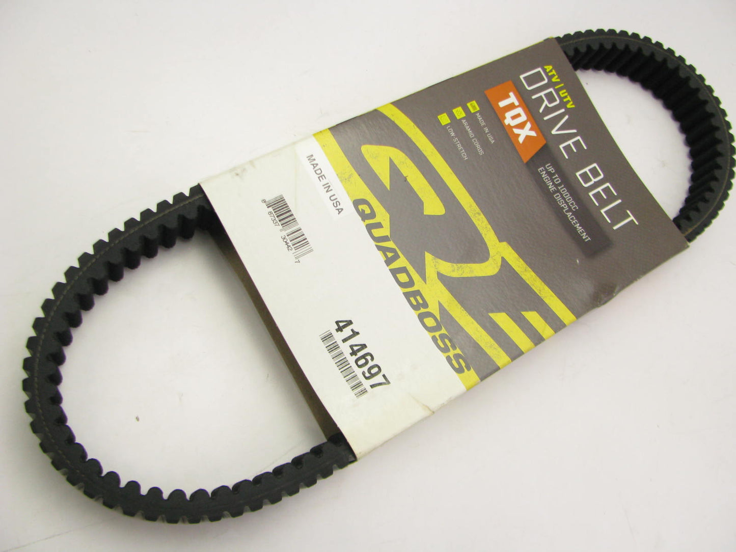 Quadboss 414697 Drive Belt For Polaris 3211196 25G4108 Type 2