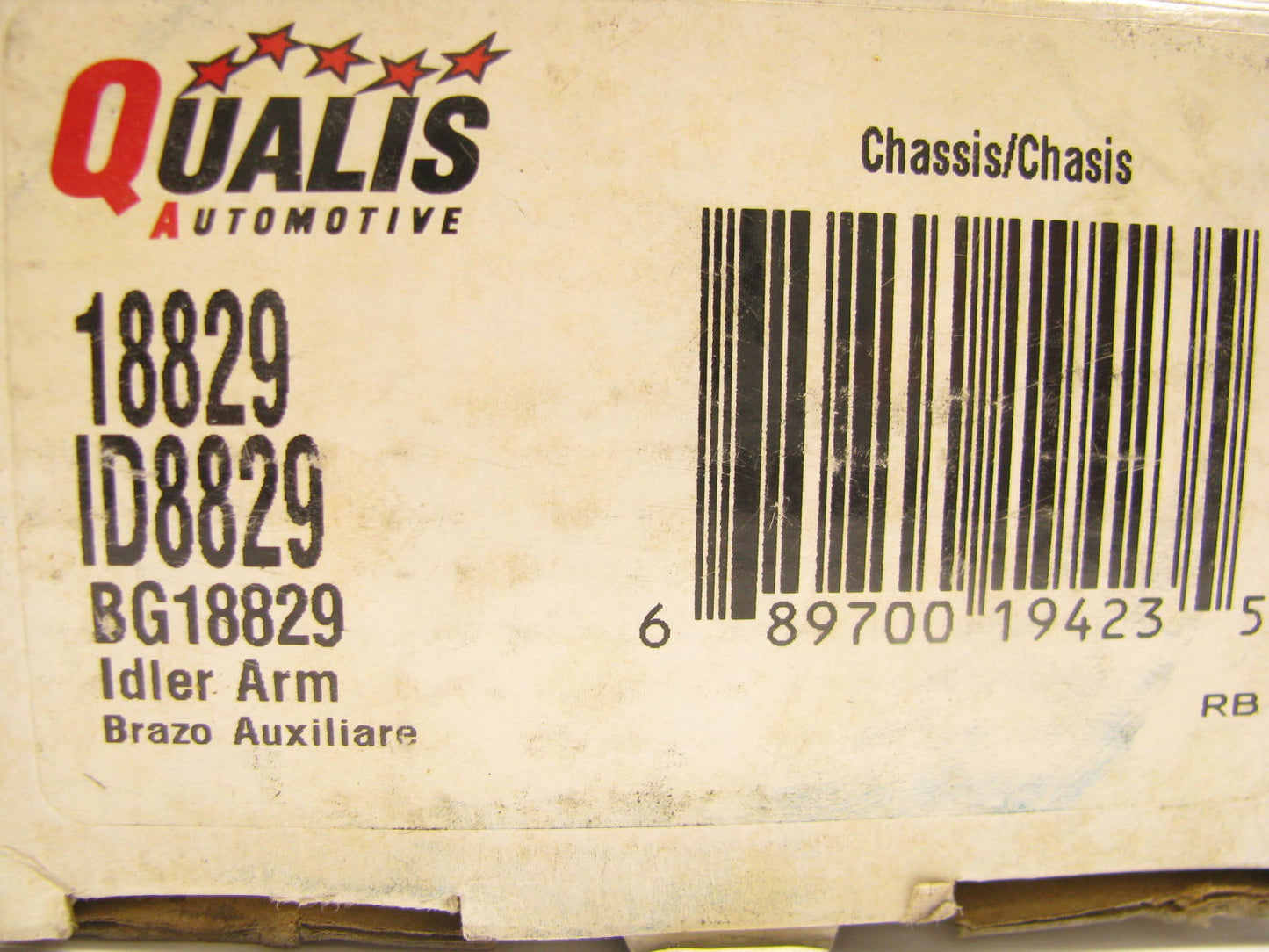Qualis 18829 Steering Idler Arm