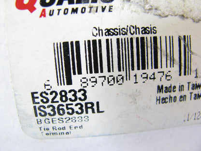 Qualis ES2833 Steering Tie Rod End - Front Inner