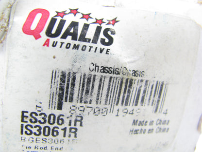 Qualis ES3061R Steering Tie Rod End - Front Inner