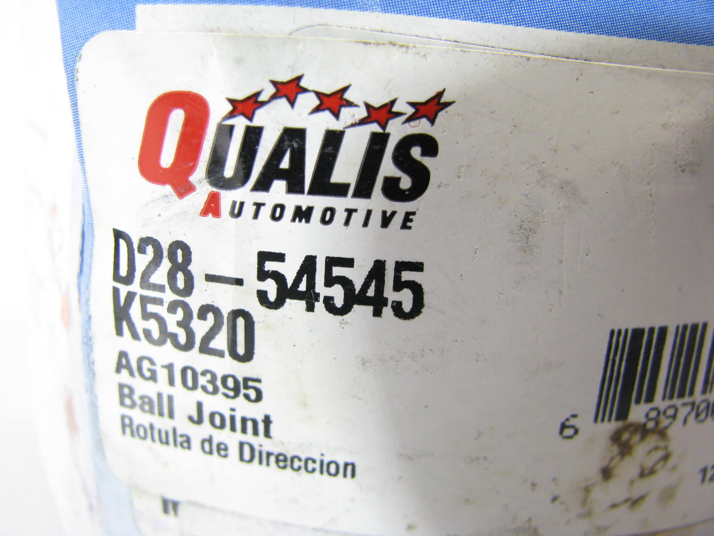 Qualis K5320 Suspension Ball Joint Assembly - Front Upper - 4WD Models