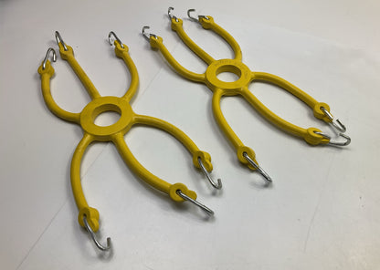 Quality Chain 0212 Rubber Spider Bungee Tire Chain Adjusters - 13'' Overall Diam.