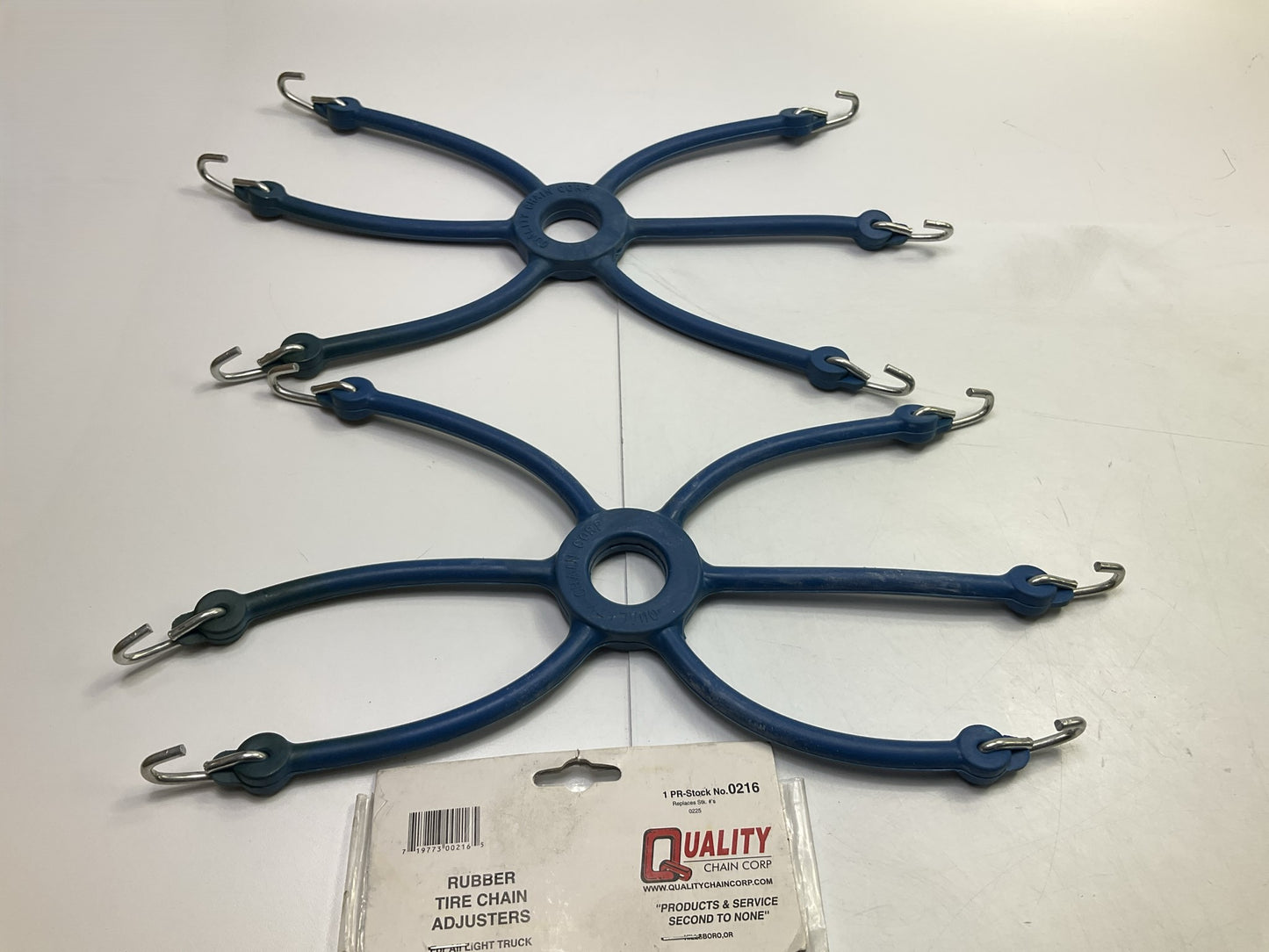 Quality Chain 0216 Spider Bungee Truck Snow Tire Chains Adjuster Tensioners PAIR