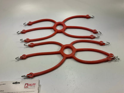 Quality Chain 0218 6-Arm Heavy Truck Rubber Tire Chain Adjusters, Pair