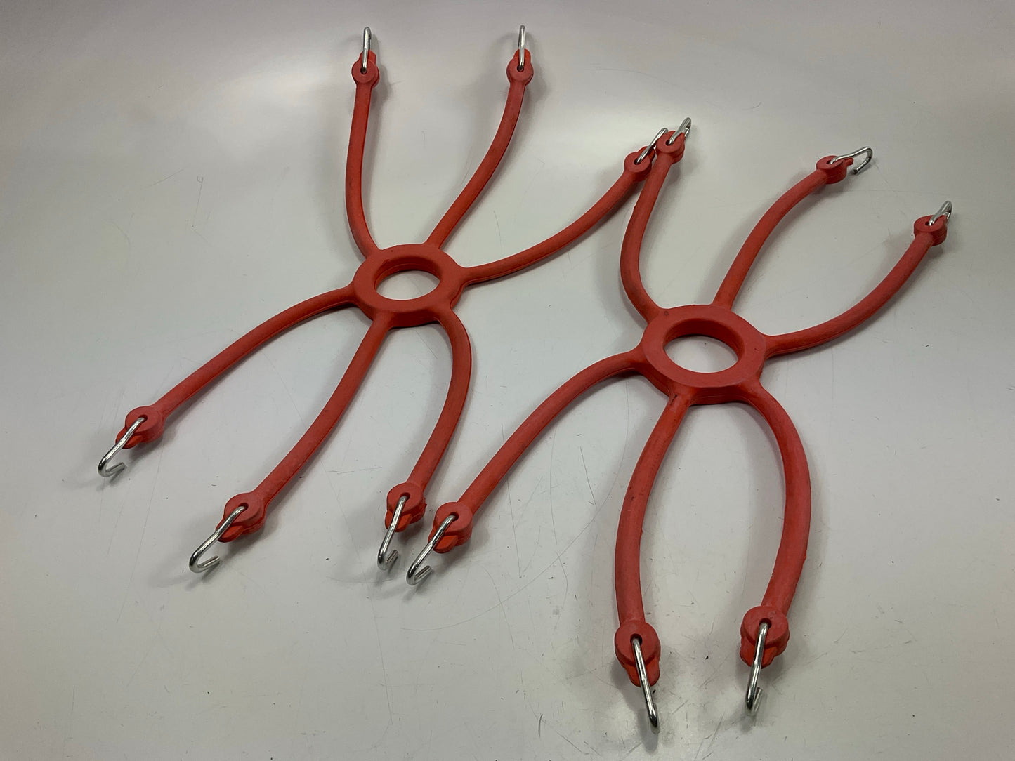 Quality Chain 0218 6-Arm Heavy Truck Rubber Tire Chain Adjusters, Pair