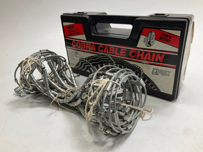 Quality 1014 Tire Snow Chains Pair - 145/65-15, 155/60-15, 155/65-14, 165/60-14