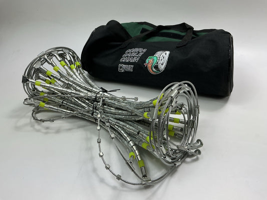 Quality 1042P Tire Snow Chains PAIR 235/40-19, 245/40-19, 255/40-19, 255/35-19