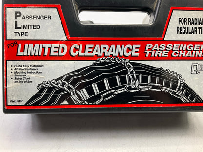 Quality Chain 1118 Tire Snow Chains 165/70-14, 175/65-14, 175/60-14, 165/65-14