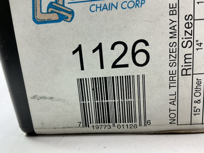 Quality Chain 1126 Tire Snow Chain PAIR 175/70-14, 185/65-14, 185/70-14