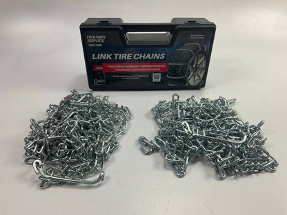 Quality 1130 Tire Snow Chains PAIR 195/65-15, 205/60-15, 215/60-14, 225/60-15