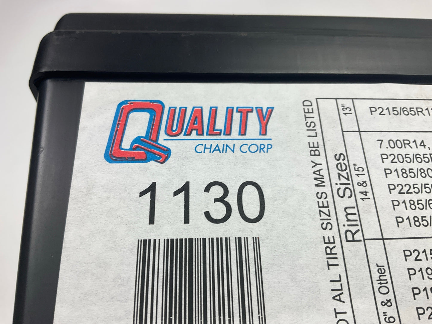 Quality 1130 Tire Snow Chains PAIR 195/65-15, 205/60-15, 215/60-14, 225/60-15