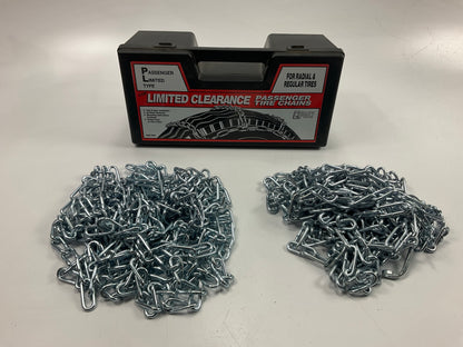Quality Chain 1142 Tire Snow Chains PAIR 225/55-18, 215/55-18, 225/50-18