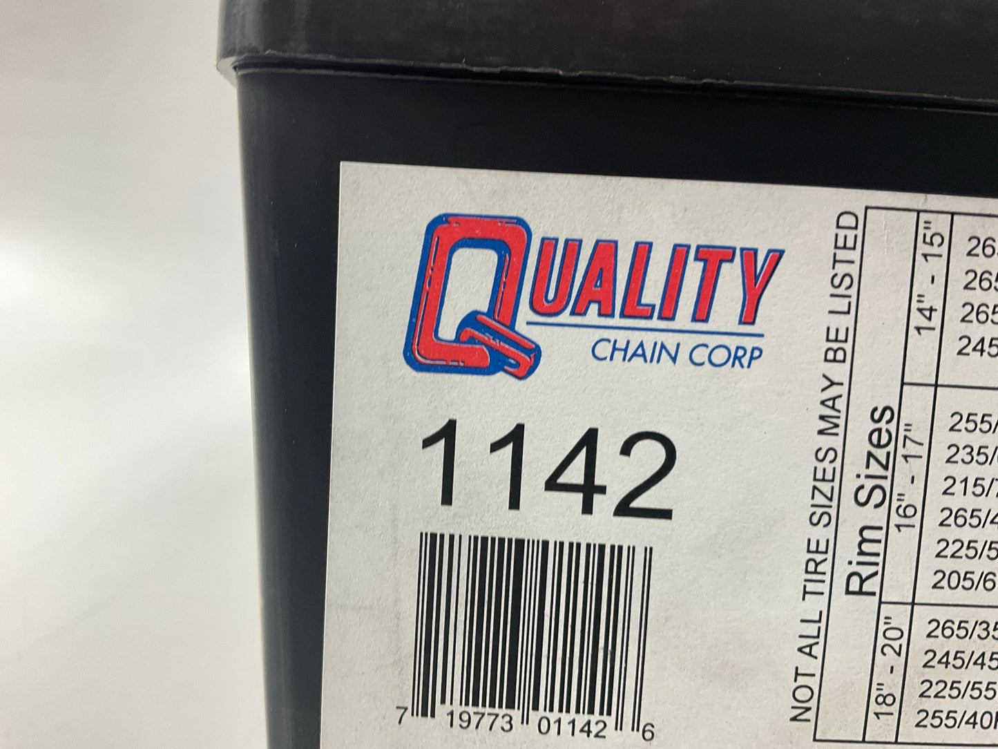 Quality Chain 1142 Tire Snow Chains PAIR  235/60-16, 235/65-16, 225/75-16