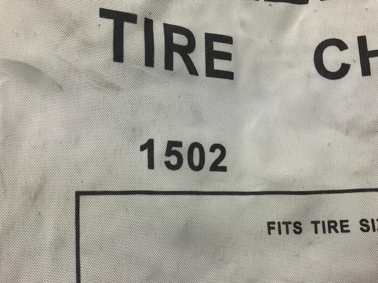 Quality Chain 1502 Skid Steer Tire Snow Traction Chains, PAIR, 12-16.5 Tires
