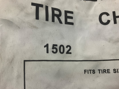 Quality Chain 1502 Skid Steer Tire Snow Traction Chains, PAIR, 12-16.5 Tires
