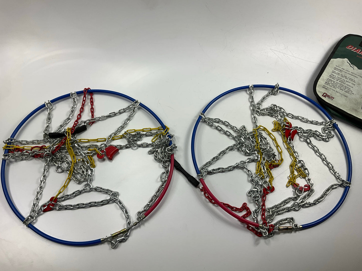 Quality Chain 1530Q Tire Snow Chains PAIR 185/65-15, 195/60-15, 195/50-16
