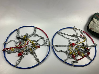 Quality 1535Q Diamond Back Tire Snow Chains 205/60-15, 195/65-15, 215/60-14