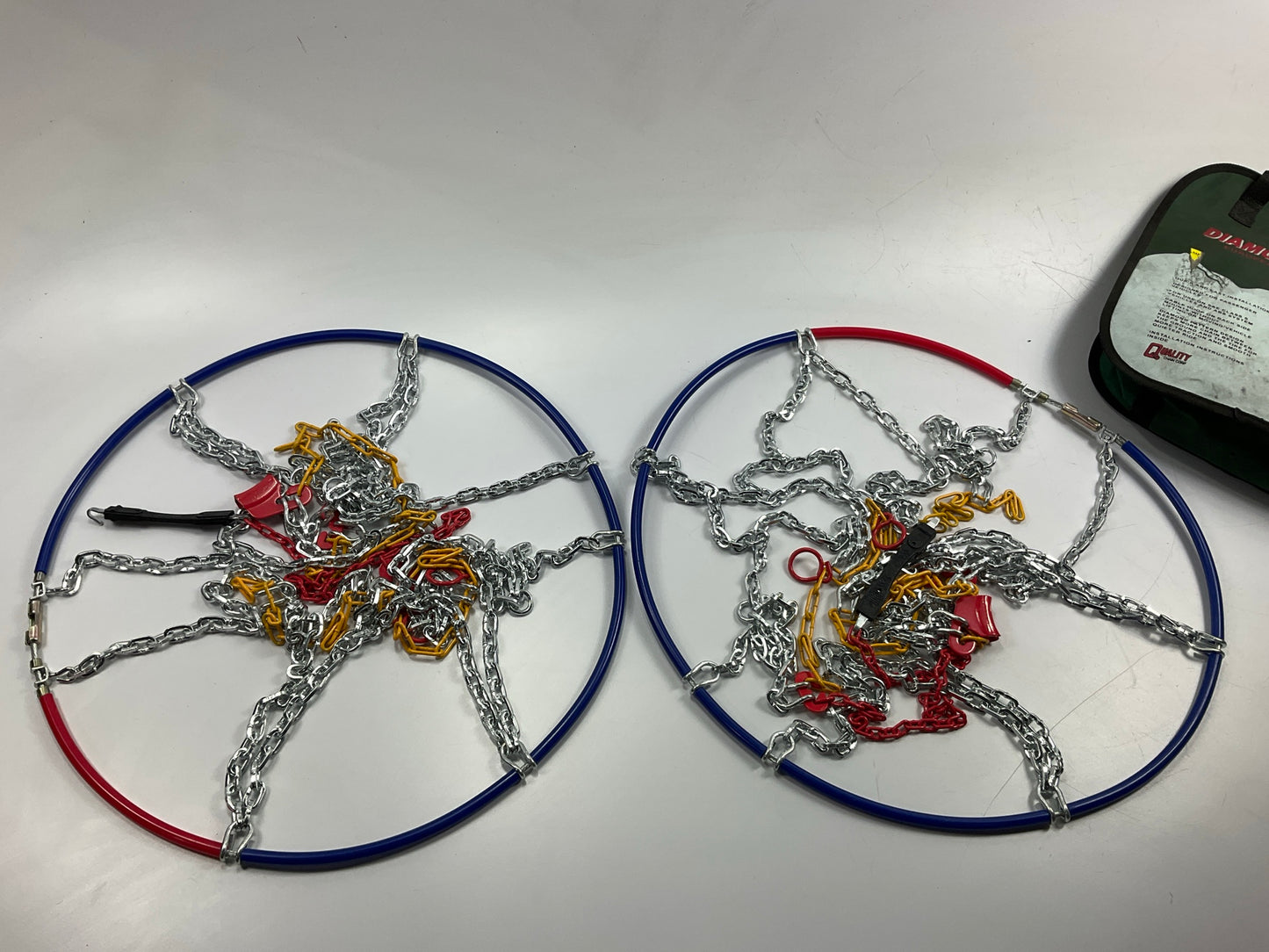 Quality Chain 1545Q Tire Snow Chains PAIR 235/45-17, 215/60-16, 215/55-16
