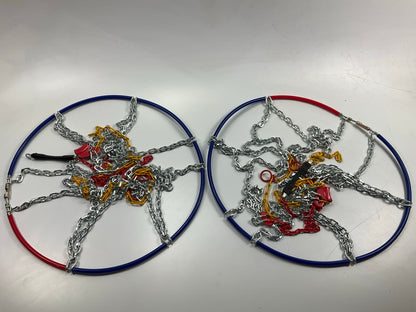 Quality Chain 1545Q Tire Snow Chains PAIR 235/45-17, 215/60-16, 215/55-16