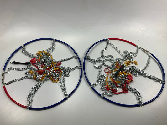 Quality Chain 1545Q Tire Snow Chains PAIR 215/55-17, 205/50-17, 225/45-17