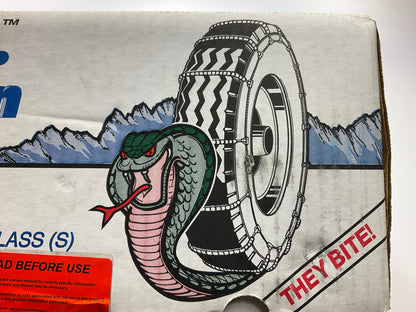 Quality Chain 1663 Tire Snow Chain PAIR 275/65-17, 265/65-17, 255/65-17