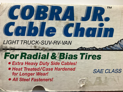 Quality Chain 1673 Tire Snow Chains PAIR 235/65-18, 235/50-19, 225/55-19