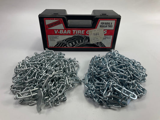 Quality Chain 1840 Tire Snow Chains PAIR 215/50-17 205/60-16 205/60-15 205/75-14