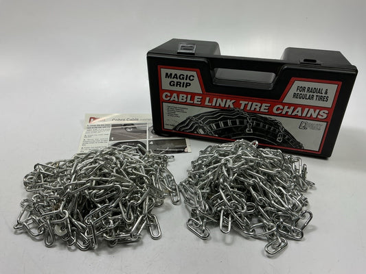 Quality Chain 1942 Tire Snow Chains PAIR 225/50R18, 255/45R18, 215/55R18 Tires
