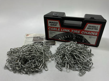 Quality Chain 1942 Tire Snow Chains PAIR 245/50R18, 215/55R18, 225/55R18 Tires