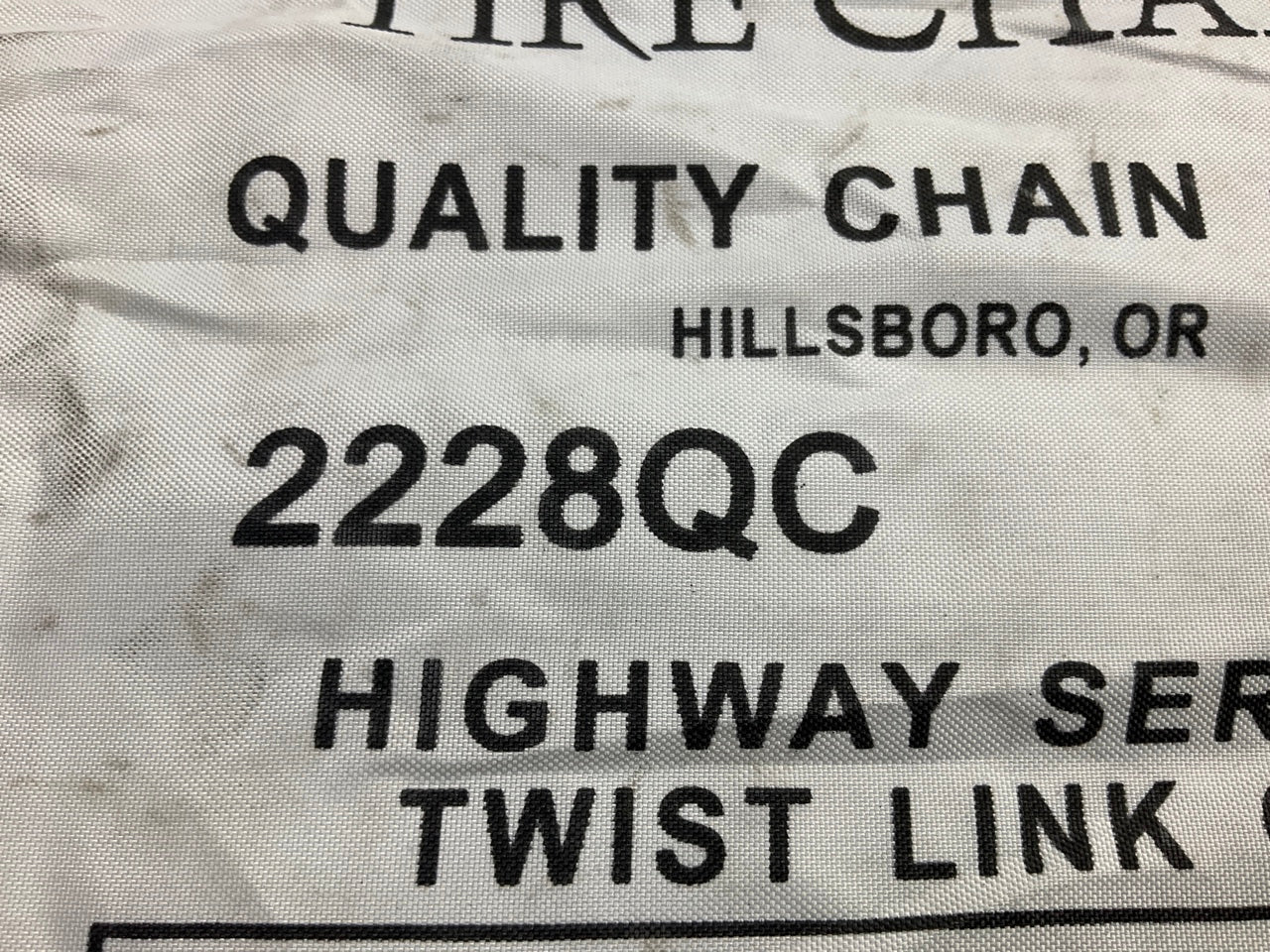 Quality Chain 2228QC Tire Snow Chains PAIR 275/65-18, 265/70-18, 265/65-18