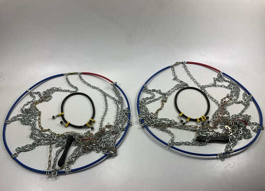 Quality Chain 2314LW Tire Snow Chains W/ Rubber Adjusters 265/70-17, 275/65-17