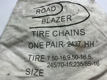 Quality Chain 2437HH Tire Snow Chains PAIR 235/85-16, 265/65-16, 245/75-16