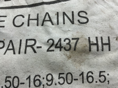 Quality Chain 2437HH Tire Snow Chains PAIR 265/45-20, 235/55-20, 235/80-17