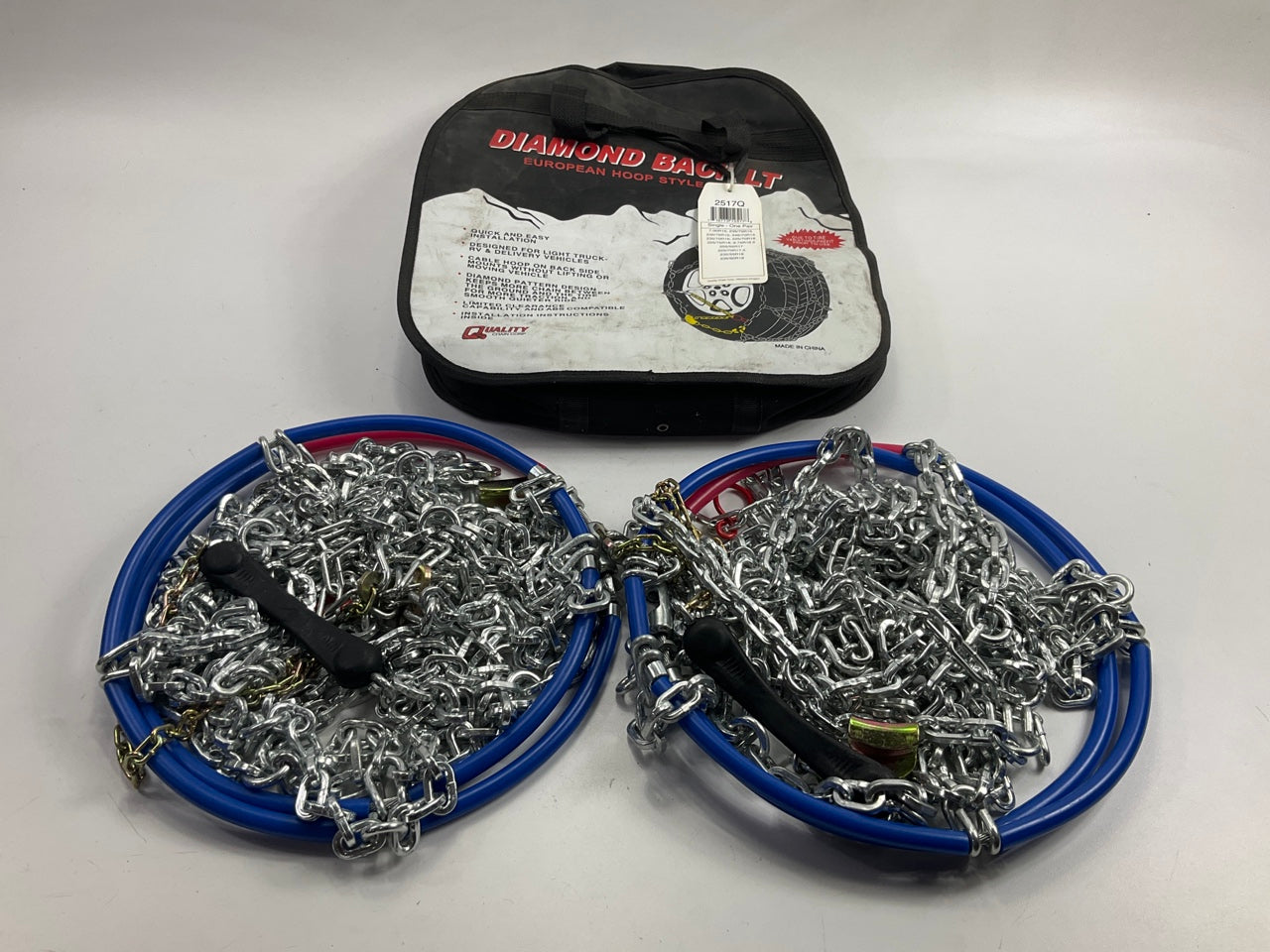 Quality Chain 2517Q Tire Snow Chains PAIR 225/65-17, 225/75-16, 235/75-15