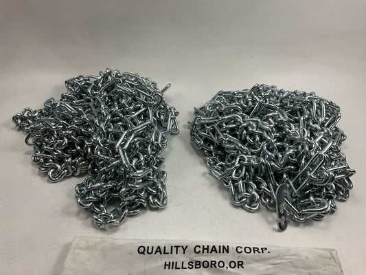 Quality Chain 2615 Tire Snow Chains, Pair - 14.00-24, 14.00-25, 16.9-24