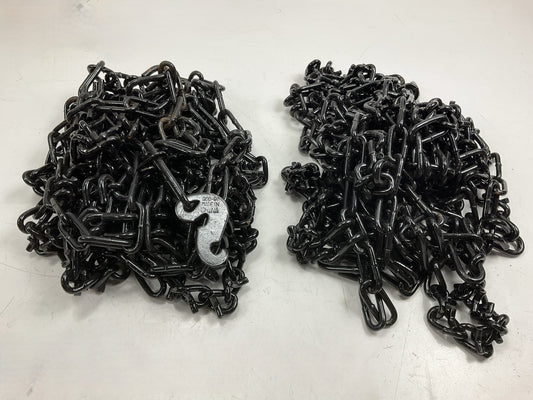 Quality Chain 2811 Tire Snow Chains PAIR 235/60R16, 235/65R17, 28x8.5R15