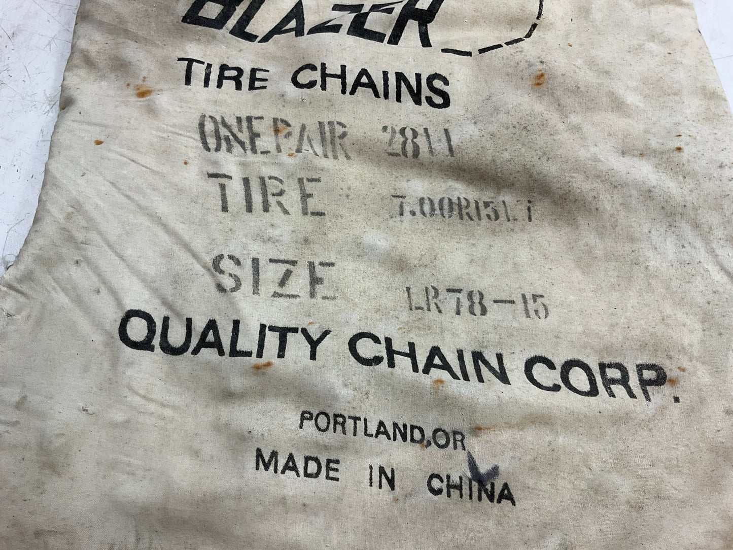 Quality Chain 2811 Tire Snow Chains PAIR 235/60R16, 235/65R17, 28x8.5R15