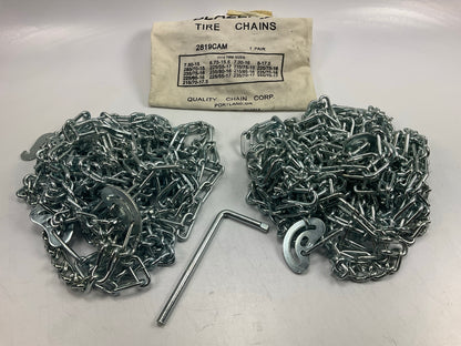 Quality 2819CAM CAM Tire Snow Chains 225/55-17, 235/75-15, 225/75-16, 235/75-16