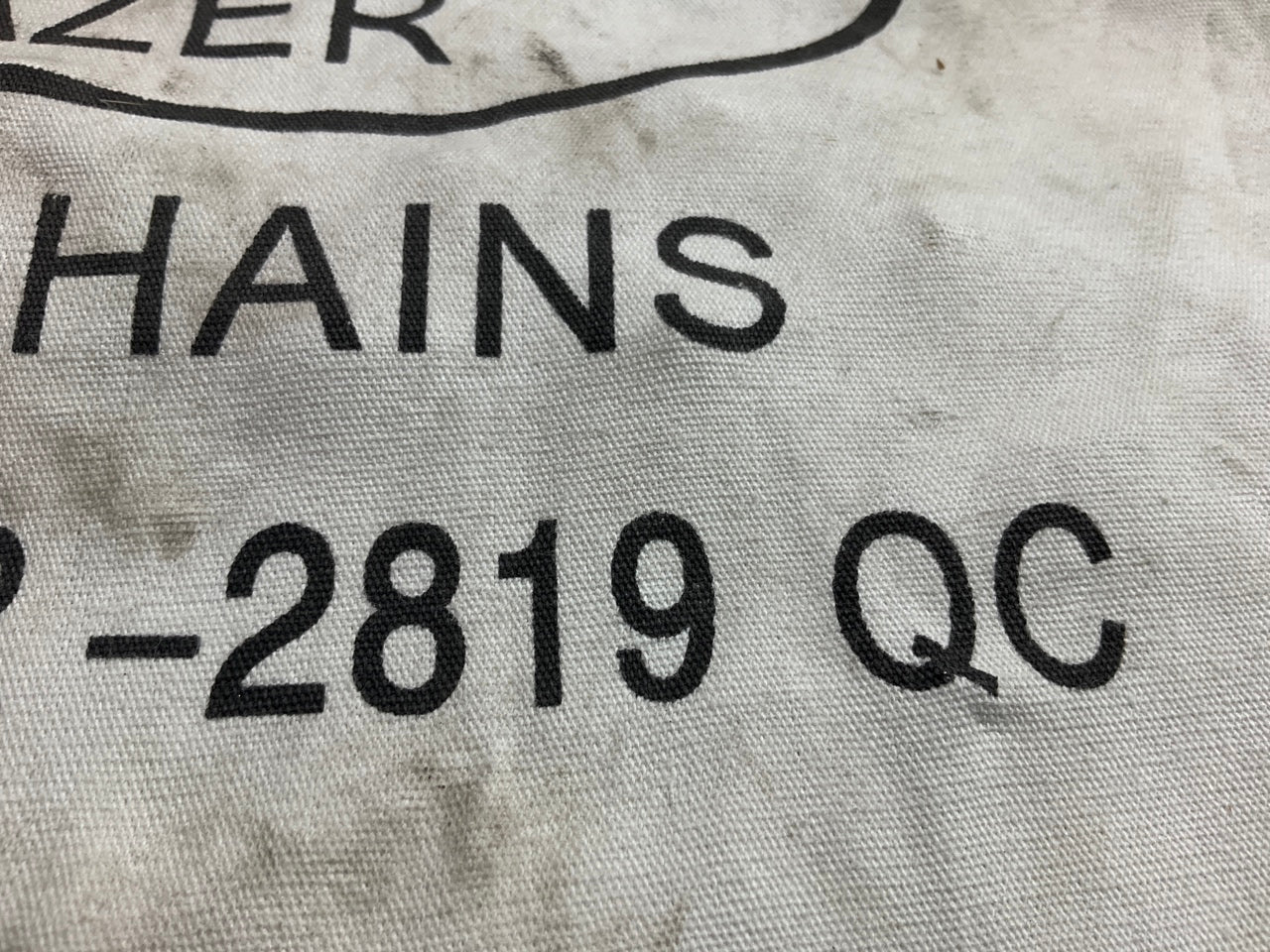 Quality Chain 2819QC Tire Snow Chains V-Bar CAM 235/75-15, 225/70-16, 225/75-16