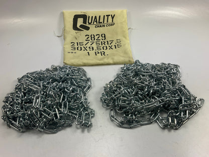 Quality Chain 2829 Tire Snow Chains PAIR 275/60-15, 245/75-15, 265/65-16