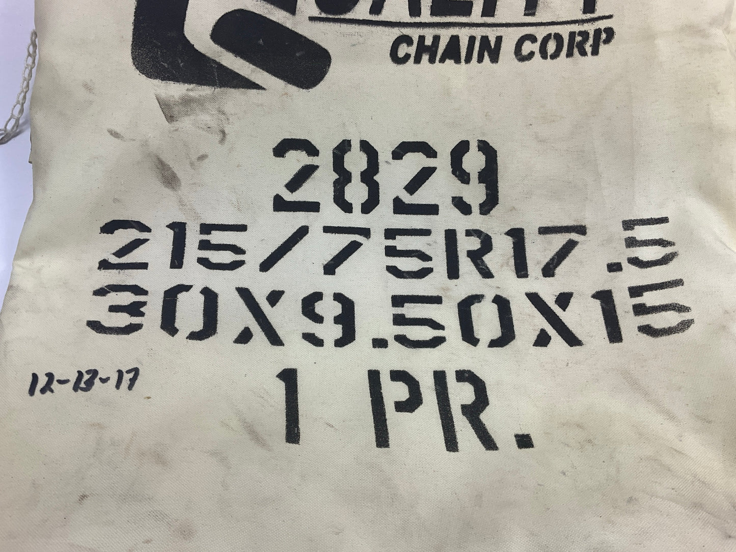 Quality Chain 2829 Tire Snow Chains PAIR 275/60-15, 245/75-15, 265/65-16