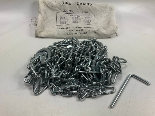 SINGLE Quality Chain 3227QC Tire Snow Chain 275/45-20, 275/40-20, 265/50-20