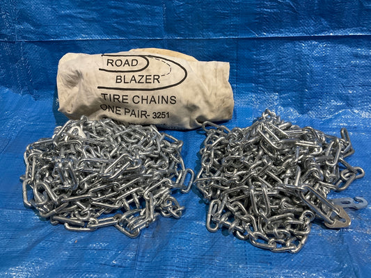 Quality Chain Corp 3251 Tire Snow Chains PAIR 325/80-16, 355/60-20, 36X14.50-15