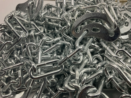 1/2 PAIR Quality 4241CAM CAM Type Tire Snow Chain 9.00-20, 10-22.5, 255/80R22.5