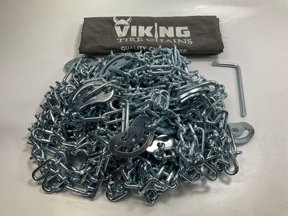Quality 4845CAM V Bar Dual 10.00-20 Truck Tire Chain 11-22.5,  275/80-22.5