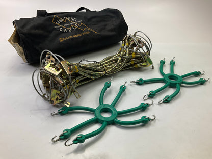 Quality Chain A1026 Tire Snow Chains 185/65-14, 175/70-14, 185/70-14, 195/50-15