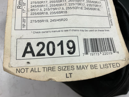 Quality A2019 Tire Snow Chains Pair - 235/65R17,  235/65R18, 235/70R16 245/65R17