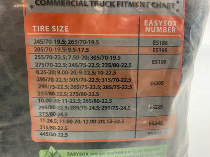 Quality Chain ES225 Snow Tire Easy Sox Tire Tire Chain Fabric Traction Device