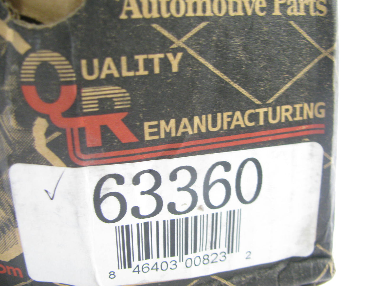 Quality Remanufacturing 63360 REMAN Disc Brake Caliper - Rear Left